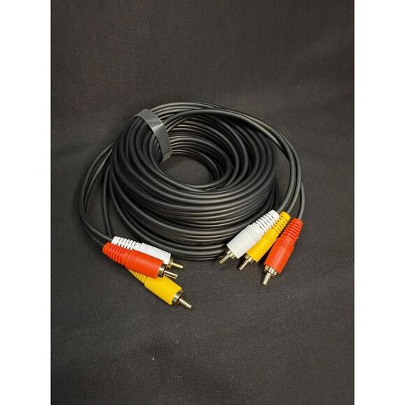 Other - Hymeca AV‎ Cable RCA Cables 25FT Composite Audio Video High Performance New